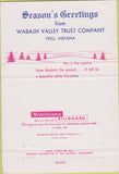 Matchbook Cover - Wabash Valley Trust Co Peru IN 40 Strike