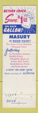Matchbook Cover - Hockenjos Paint Wallpaper Roselle Park NJ