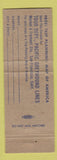 Matchbook Cover - Greyhound Bus Pacific San Francisco CA