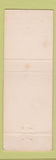 Matchbook Cover - Stage Drivers Retreat Columbia CA