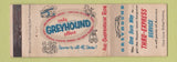 Matchbook Cover - Greyhound Bus Pacific San Francisco CA WEAR