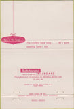 Matchbook Cover - Christmas Matchorama NO BUSINESS 40 Strike