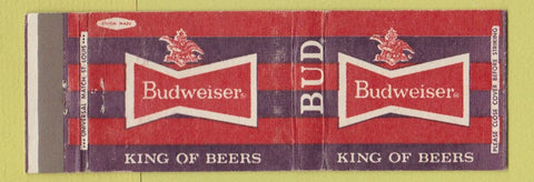 Matchbook Cover - Budweiser Beer WEAR