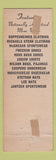Matchbook Cover - Eklund Clothing Minneapolis MN