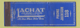 Matchbook Cover - Lachat Cleaning Dyeing WEAR