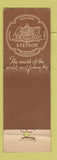 Matchbook Cover - WE Jett Merc Stetson Hats Pratt KS