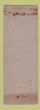 Matchbook Cover - Ross Weller Insurance Springfield IL WEAR