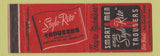 Matchbook Cover - Style Rite Men's Clothes Mobile AL