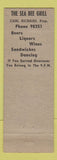 Matchbook Cover - Sea Bee Liquor New Philadelphia OH