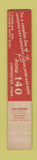 Matchbook Cover - Russell's Package Liquor Leominster MA SAMPLE 10 Strike