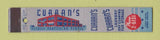Matchbook Cover - Curran's Laundry  Fort Worth TX SAMPLE 10 Strike