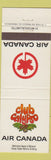 Matchbook Cover - Air Canada Club Calypso