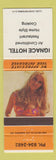 Matchbook Cover - Ignace Hotel pinup