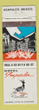 Matchbook Cover - Motel Impala Acapulco Mexico