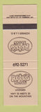 Matchbook Cover - Pete's Place Canada