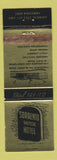 Matchbook Cover - Sorrento Motor Hotel Sudbury ON WORN