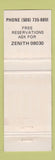 Matchbook Cover - Motel Lynne Edmundston NB
