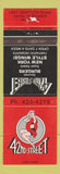 Matchbook Cover - 42nd Street Restaurant Halifax NS girlie