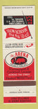Matchbook Cover - Penn Manor Motel Bedford PA The Arena