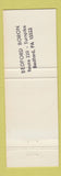 Matchbook Cover - Penn Manor Motel Bedford PA The Arena