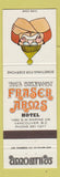 Matchbook Cover - Fraser Arms Hotel Vancouver BC Milltown