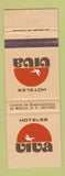Matchbook Cover - Hoteles Viva Mexico DF