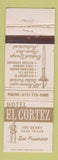 Matchbook Cover - Hotel El Cortez San Francisco CA WEAR