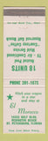Matchbook Cover - El Morocco Motel St Petersburg FL
