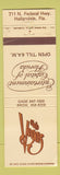 Matchbook Cover - Club Vegas Hallandale FL WEAR