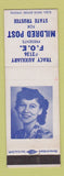 Matchbook Cover - Eagles Club Mildred Post State Trustee Tracy? CA