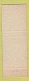 Matchbook Cover - Eagles Club Ashland KY