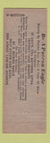 Matchbook Cover - Eagles Club Two Rivers WI