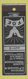 Matchbook Cover - Eagles Club SAMPLE