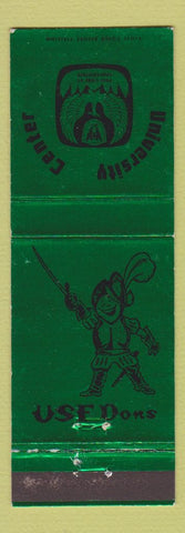 Matchbook Cover - University Center San Francisco CA Dons