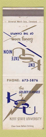 Matchbook Cover - Kent State University Golden Flames OH
