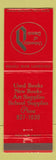 Matchbook Cover - University of Detroit MI Book Center