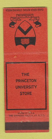 Matchbook Cover - Princeton University Store NJ