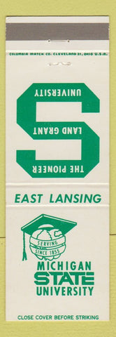 Matchbook Cover - Michigan State University East Lansing MI Spartans