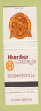 Matchbook Cover - Humber College Bookstores Toronto ON