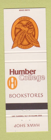 Matchbook Cover - Humber College Bookstores Toronto ON