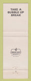 Matchbook Cover - Bubble Up Soda Lemon Line Kewaunee WI