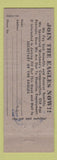 Matchbook Cover - Eagles Club Del Mar Aerie Marysville OH