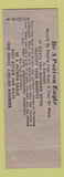 Matchbook Cover - Eagles Club Ypsilanti MI