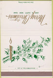 Matchbook Cover - International Tool and Die Des Moines IA 40 Strike