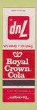 Matchbook Cover - 7Up Soda Royal Crown RC Cola QC Canada