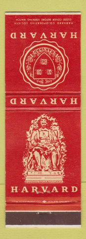 Matchbook Cover - Harvard University Cambridge MA