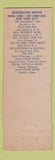 Matchbook Cover - Nittany Lion Inn State College PA Federal