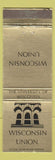 Matchbook Cover - University of Wisconsin Union Madison WI Badgers