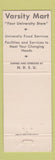 Matchbook Cover - North Dakota State University Bison Fargo ND WEAR