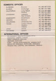 Matchbook Cover - Sperry Sun Oil Well tools Sugarland Houston TX WEAR 40 Strike